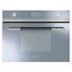 Smeg Sf4120vcs Compact Oven Combination With Steam In Silver Graded