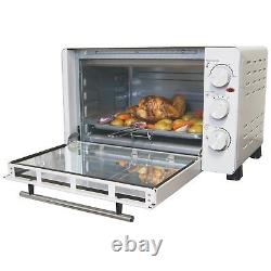 Tabletop Mini Oven & Grill, 30 Litre, White, Igenix IG7131