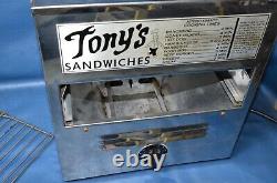 Tony's Pizza Deluxe Sandwich Oven Wisco Model 1000w 120v Vintage Heater Cooker