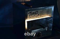 Tony's Pizza Deluxe Sandwich Oven Wisco Model 1000w 120v Vintage Heater Cooker