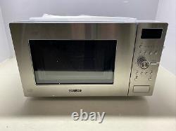 Tower KOC9C5TT 28 Litre Dual Wave Heater Convection Oven Stainless Silver #X3