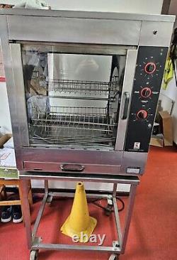 UBERT Rotisserie RTE-50 Electric 32amp Oven with Stand/Trolley, USED
