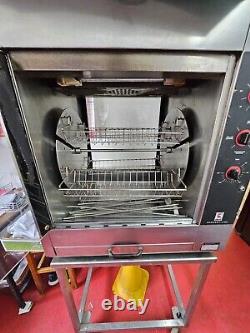 UBERT Rotisserie RTE-50 Electric 32amp Oven with Stand/Trolley, USED