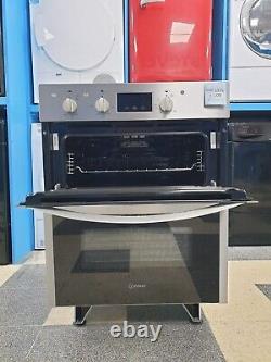 WD6824 Stainless Indesit Double Oven Built Under Electric Oven DDU5340CIX