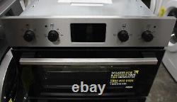 ZANUSSI FanCook ZKHNL3X1 Electric Double Oven Stainless Steel