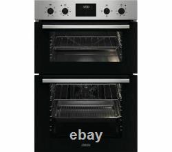 ZANUSSI FanCook ZKHNL3X1 Electric Double Oven Stainless Steel A119132
