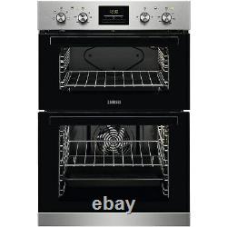 Zanussi Electric Built-In Double Oven Stainless Steel