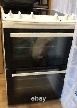 Zanussi Electric Double Oven With Ceramic Hob