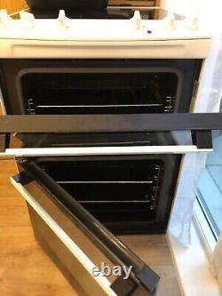 Zanussi Electric Double Oven With Ceramic Hob