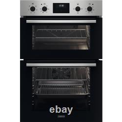 Zanussi ZKCXL3X1 Double Oven Built In Electric Stainless Steel A120889