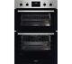 Zanussi Zkhnl3x1 Built In A Rated 4.3kw Double Oven With Grill Stainless Steel