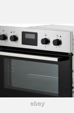 Zanussi ZKHNL3X1 Electric Built In Double Oven Stainless Steel HW176206
