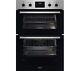 Zanussi Zkhnl3x1 Electric Grill Built-in A Rated Double Oven Black/silver