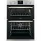 Zanussi Zoa35660xk Double Oven Built In In Stainless Steel Blemished