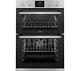 Zanussi Zod35660xk Built In Double Oven In Stainless Steel
