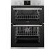 Zanussi Zod35660xk Double Oven Built In Stainless Steel Graded