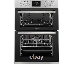 Zanussi ZOD35660XK Double Oven Built in Stainless Steel GRADED