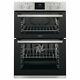 Zanussi Zod35661xk Built-in Electric Double Oven Stainless Steel Ha2950
