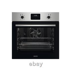 Zanussi ZOHNX3X1 Single Oven Electric Built In in Stainless Steel REFURBISHED